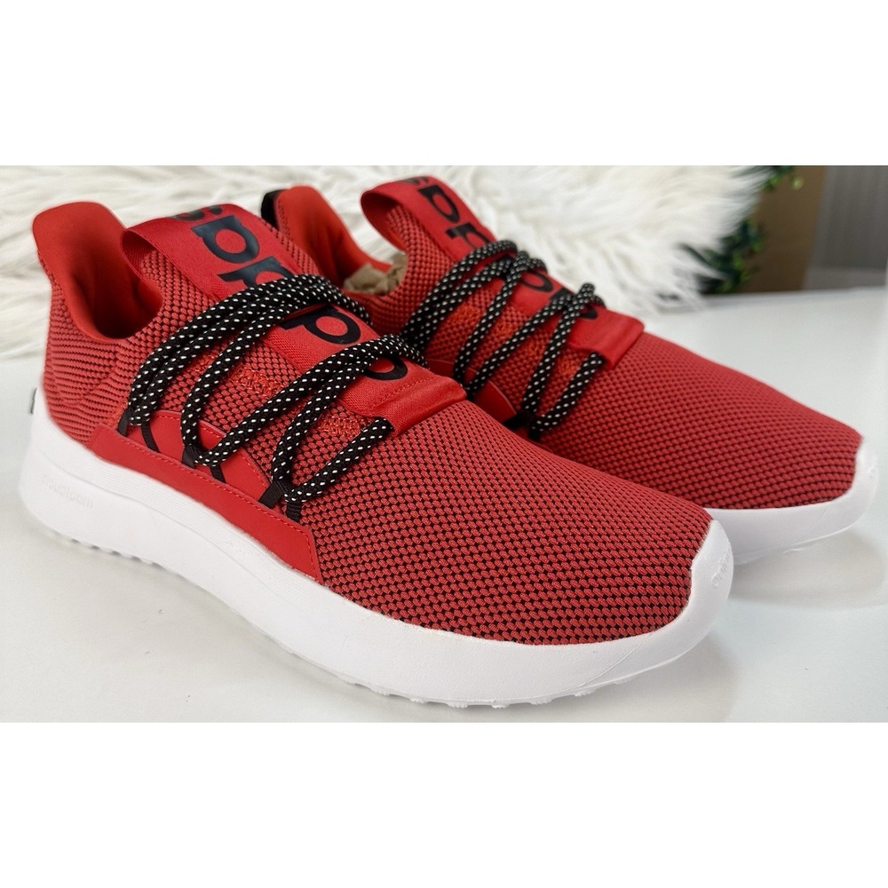 ADIDAS Lite Racer Adapt 5.0 Running Shoes Men's 9 Red Slip-On NWOB‎